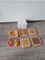Houten Spellen Set - Schaak en Meer!, Onbekend, Ophalen of Verzenden, Zo goed als nieuw, Reisspel