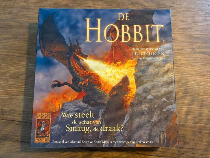 De Hobbit - Wie steelt de Schat van Smaug (Zo Goed Als Nieuw, Hobby en Vrije tijd, Gezelschapsspellen | Bordspellen, Zo goed als nieuw