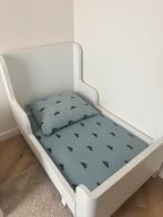 Ikea Meegroei Peuterbed, Ophalen, 70 tot 85 cm, Zo goed als nieuw, Lattenbodem