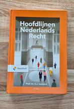 Hoofdlijnen Nederlands Recht, Ophalen of Verzenden, Alpha, Zo goed als nieuw, HBO