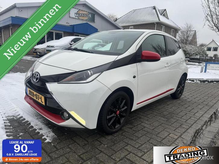 Toyota Aygo 1.0 VVT-i x-wave airco 5 deurs sportieve auto Na, Auto's, Toyota, Bedrijf, Te koop, Aygo, ABS, Achteruitrijcamera
