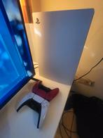 PS5 met twee controllers, Spelcomputers en Games, Spelcomputers | Sony PlayStation 5, Ophalen of Verzenden, Zo goed als nieuw