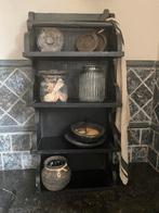 Keuken houten hangkastje sober en stoer, Huis en Inrichting, Ophalen, Zo goed als nieuw