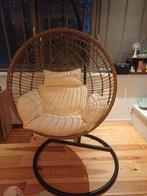 Hangstoel - Ei Stoel, Huis en Inrichting, Stoelen, Ophalen, Bruin, Bohemian, Zo goed als nieuw