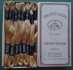 Vintage Borduurzijde Brillanté d'Alger, Hobby en Vrije tijd, Breien en Haken, Ophalen, Zo goed als nieuw, Breien of Haken, Wol of Garen