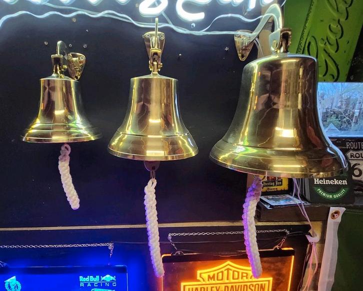 Nieuwe messing café bel/bar bel, Verzamelen, Biermerken, Nieuw, Overige typen, Hertog Jan, Ophalen of Verzenden