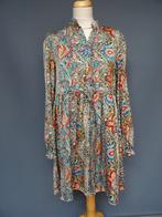 GUTS & GUSTO maat M, satijnen jurk met paisley., Maat 38/40 (M), Overige kleuren, Guts & Gusto, Ophalen of Verzenden