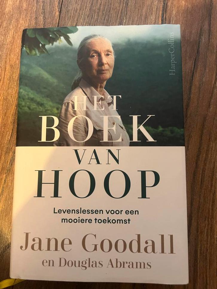 Het Boek van Hoop - Jane Goodall, Boeken, Biografieën, Zo goed als nieuw, Wetenschap, Ophalen of Verzenden