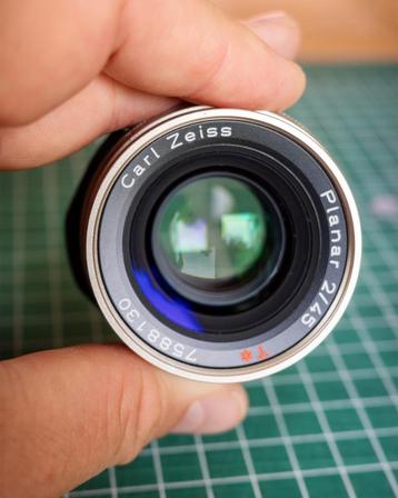 Contax Planar 45mm F2 beschikbaar voor biedingen