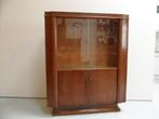 art deco vitrinekast, Zo goed als nieuw, 150 tot 200 cm, 25 tot 50 cm, 50 tot 100 cm