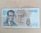 Bankbiljet 1964 België Boudewijn 20 Frank/Francs, Postzegels en Munten, Bankbiljetten | België, Ophalen of Verzenden