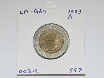2-euromunt Oostenrijk (A) 2009 Europa LN-G64 beschikbaar voor biedingen