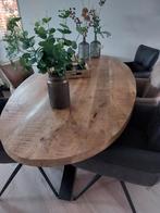 Houten eettafel 220/100 met GRATIS stoelen, Huis en Inrichting, Tafels | Eettafels, Ophalen, 200 cm of meer, 50 tot 100 cm, Zo goed als nieuw