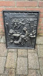 Gietijzeren haardplaat openhaard, Huis en Inrichting, Haarden, Ophalen, Houthaard