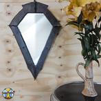 Antieke Art Deco Amsterdamse School spiegel Conrad Fehn 30s, Minder dan 50 cm, ., Ophalen of Verzenden, Zo goed als nieuw