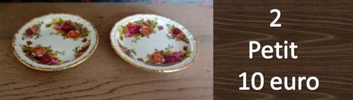 Royal Albert Old Country SET Rose Petit Four - Klik RK adv., Antiek en Kunst, Antiek | Porselein, Ophalen of Verzenden