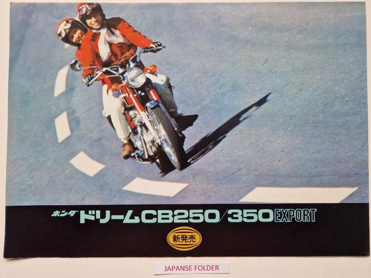 Honda folders van de jaren 60 tot heden, Motoren, Handleidingen en Instructieboekjes, Honda, Verzenden