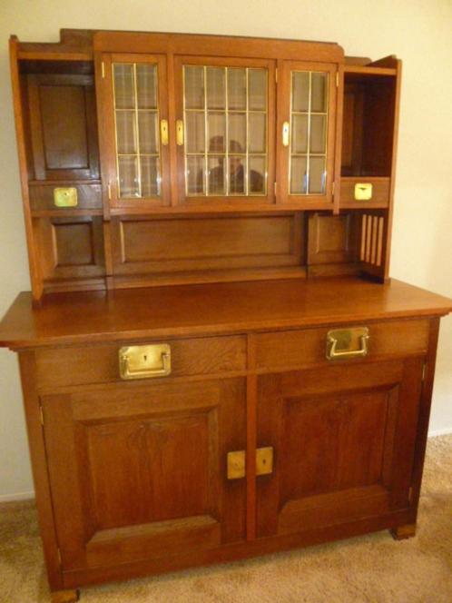 mooie oude buffet kast van pander en zn, Hobby en Vrije tijd, Overige Hobby en Vrije tijd, Gebruikt, Ophalen