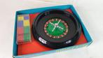 Blue-Box vintage Roulette spel, mini, met mat en fishes. 8C5, Tweedehands verkoop, Tweedehands verkoop, Gebruikt, Ophalen of Verzenden