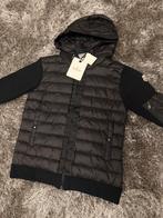 Moncler cardigan, Kleding | Heren, Jassen | Winter, Maat 52/54 (L), Moncler, Zwart, Nieuw