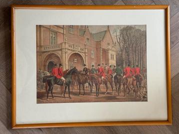 GROOT - U N I E K - 1886 - J Sturgess - Sandringham hounds. beschikbaar voor biedingen