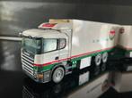 Tekno Scania 124 wipkarcombinatie Timmermans in doos, Ophalen of Verzenden, Zo goed als nieuw, Bus of Vrachtwagen, Tekno