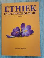 Ethiek in de Psychologie - 2e editie, Zo goed als nieuw, Alpha, Jacquelien Rothfusz, HBO