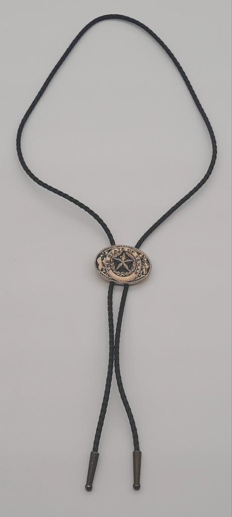 Bolo Tie The State of Texas Cowboys Western, Sieraden, Tassen en Uiterlijk, Kettingen, Zo goed als nieuw, Overige materialen, Overige kleuren