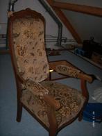 stoel, Huis en Inrichting, Stoelen, Ophalen, Hout, Bruin, Zo goed als nieuw