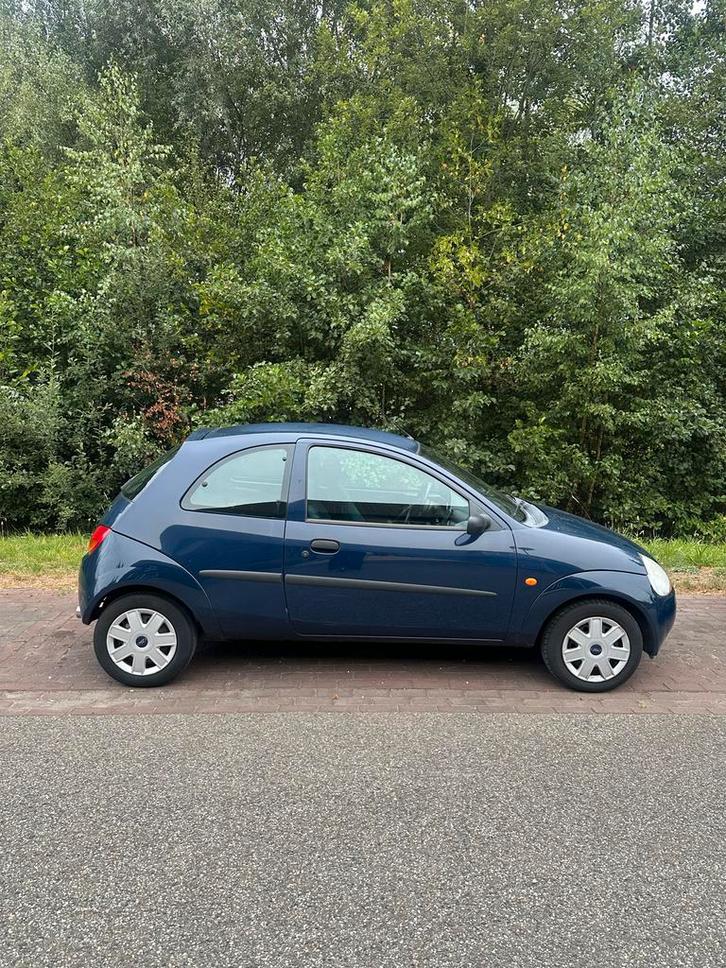 Ford Ka 1.3 2008 KM stand 121xxx, Auto's, Ford, Particulier, Ka, Benzine, D, Hatchback, Handgeschakeld, Origineel Nederlands, Blauw
