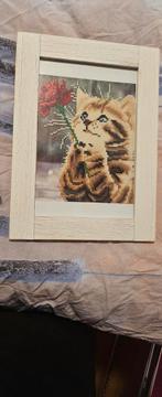 Diamond painting in schilderij, Minder dan 50 cm, Ophalen of Verzenden, Zo goed als nieuw, Minder dan 50 cm