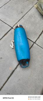 Blauwe fender / stootwil, Ophalen