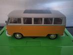 Volkswagen T1 1962 Schaal 1:24, Auto, Nieuw, Ophalen of Verzenden, Welly