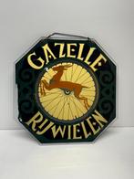 Glasplaat Gazelle rijwielen, Ophalen, Zo goed als nieuw, Reclamebord