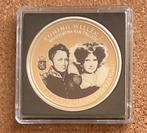 Penning - KONING WILLEM I - WILHELMINA VAN PRUISEN., Ophalen of Verzenden, Overige materialen, Nederland