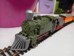 HO Western trein. Loc + tender + 4 wagons, Overige merken, Gelijkstroom, Ophalen of Verzenden, Analoog