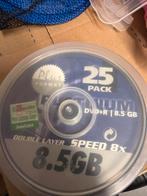 25-pack DVD+R Double Layer 8x Speed, Ophalen of Verzenden, Nieuw, Dvd, Dubbellaags
