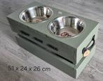 Nieuwe handmade voer-drinkbak, Dieren en Toebehoren, Hondenvoerbakken en Drinkbakken, Ophalen of Verzenden, Nieuw