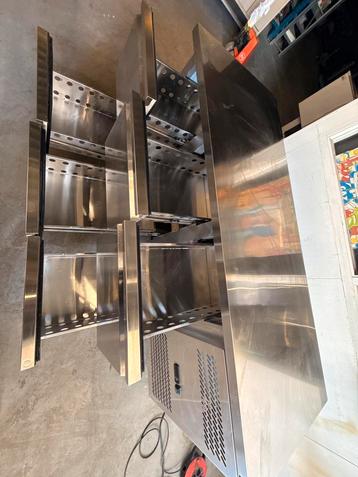 Rvs koelwerkbank 6 laden 3 deuren saladette koeling horeca beschikbaar voor biedingen