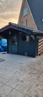 thuinhuis met dakpannen, Tuin en Terras, Tuinhuizen, Ophalen, 2 ramen, Hout, 200 tot 400 cm