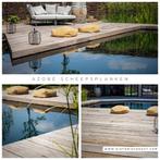 Azobé scheepsplanken! VOORRAAD - ONDERHOUDSVRIJ - HARDHOUT!, Ophalen, Planken, Nieuw, Hardhout