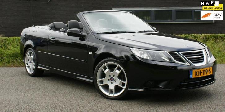 Saab 9-3 Cabrio 1.8t Vector Spring Edition 200PK Hirsch Perf, Auto's, Saab, Bedrijf, Te koop, Saab 9-3, ABS, Airbags, Airconditioning