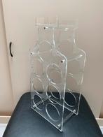 Plexiglas/perspex wijnfles flessenrek, Ophalen of Verzenden, Zo goed als nieuw, Kunststof, Minder dan 50 cm