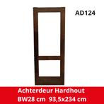 Hardhouten achterdeur | achterdeur | schuurdeur | buitendeur, Ophalen, 80 tot 100 cm, Nieuw, Buitendeur