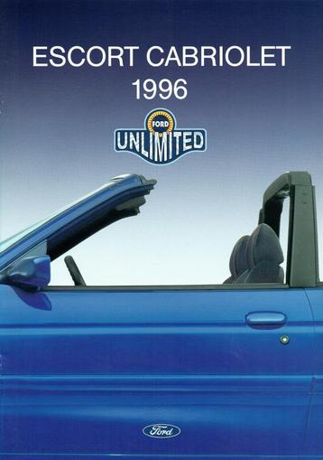 Folder Ford Escort Cabriolet (1996) beschikbaar voor biedingen