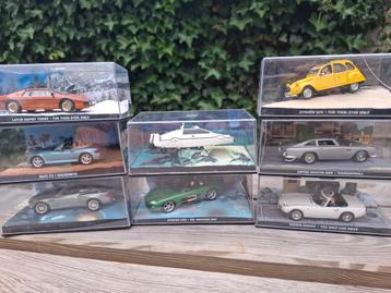 8x James Bond 2cv Lotus Aston Martin Jaguar BMW Toyota  beschikbaar voor biedingen