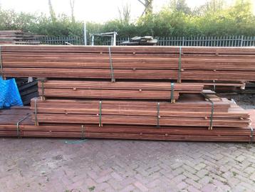 Vlonderplanken massaranduba anti slip klasse 1 hardhout beschikbaar voor biedingen