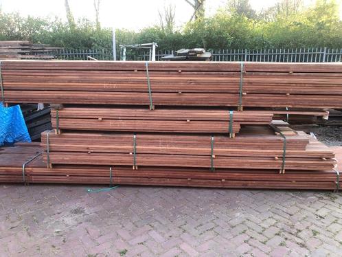 Vlonderplanken massaranduba anti slip klasse 1 hardhout, Tuin en Terras, Terrasdelen en Vlonders, Nieuw, Hout, Ophalen