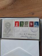 Nederlandse eerste dag envelop E 33 uit 1957., Postzegels en Munten, Postzegels | Eerstedagenveloppen, Nederland, Ophalen of Verzenden