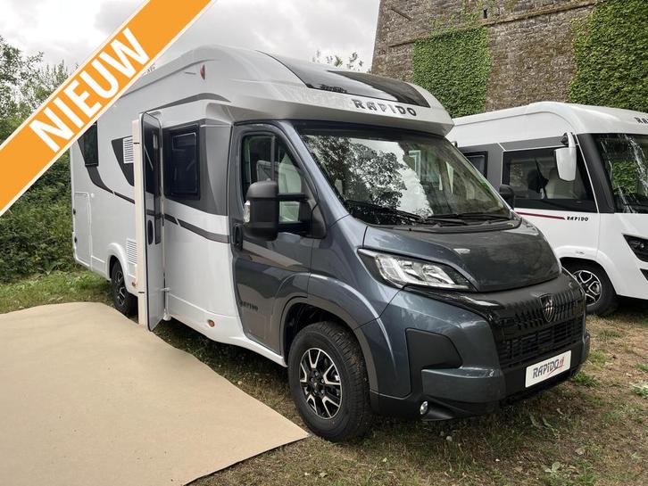 Rapido 666F Model 2026 180PK Automaat, Caravans en Kamperen, Campers, Bedrijf, tot en met 3, Half-integraal, Rapido, Fiat, Diesel